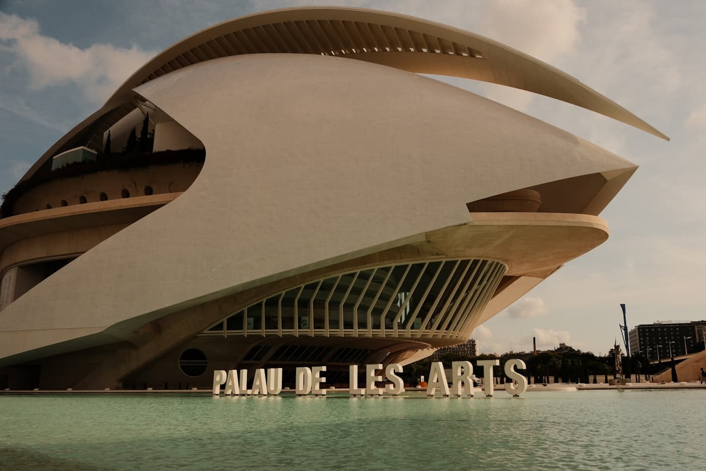 Palau de les Arts en la Ciutat de les Arts i les Ciències de Valencia